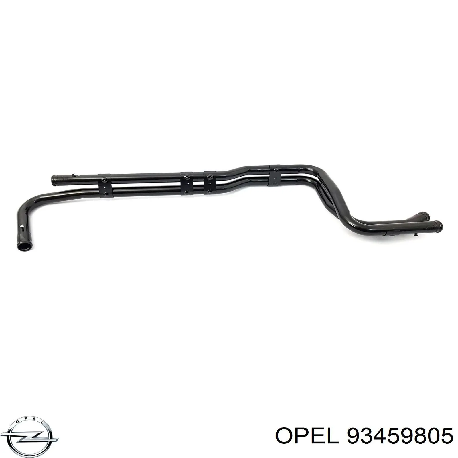 Купить 93866063 Opel Патрубок радиатора
