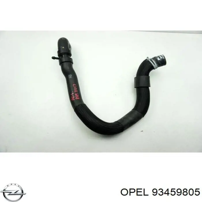 Патрубок радиатора 93866063 Opel