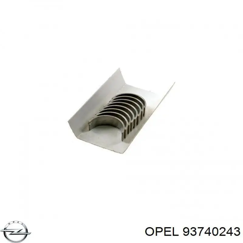 Купить 93740243 Opel Комплект шатунных вкладышей