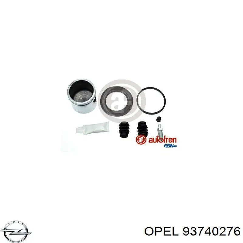 Купить 93740276 Opel Ремкомплект переднего суппорта