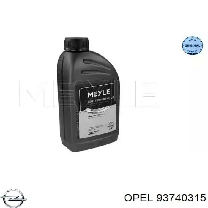  Трансмиссионное масло Opel (93740315)