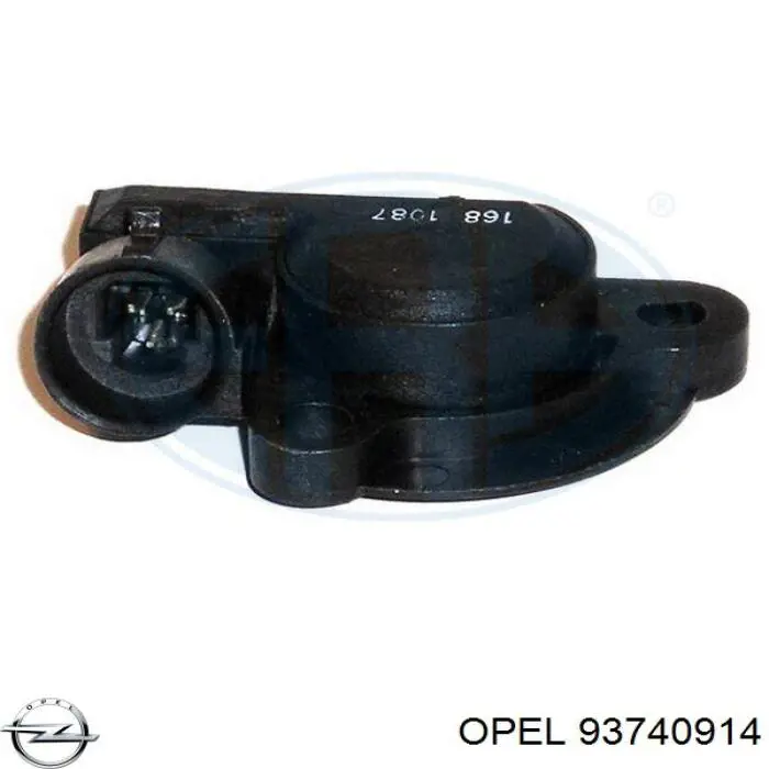 93740914 Opel датчик положения дроссельной заслонки (потенциометр)