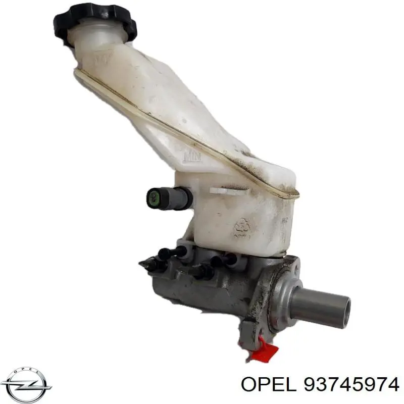 Цилиндр главный тормоза (гидротормозов) General Motors 93745974 цена, от 185.89 USD