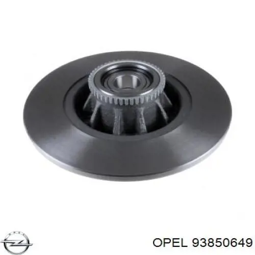 Купить 93850649 Opel Диск тормозной задний
