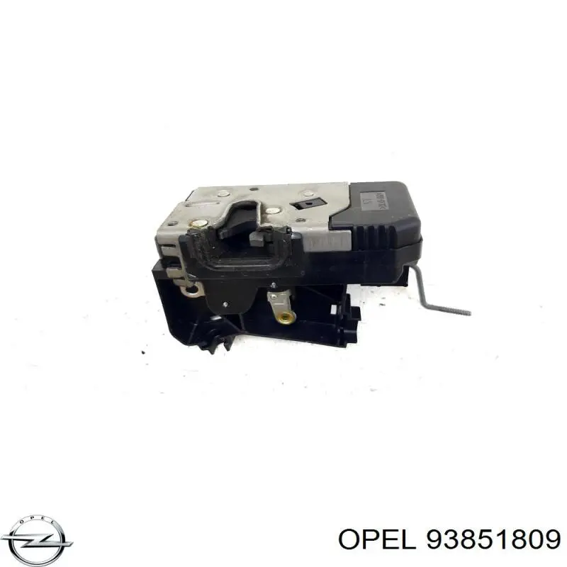 Замок двери задней левой распашной 93851809 Renault (RVI)