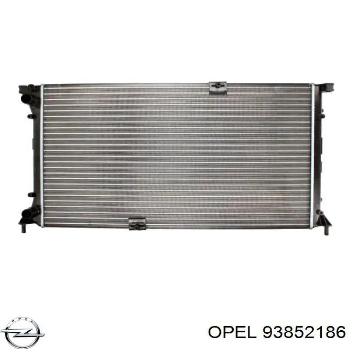 93852186 Opel radiador de esfriamento de motor