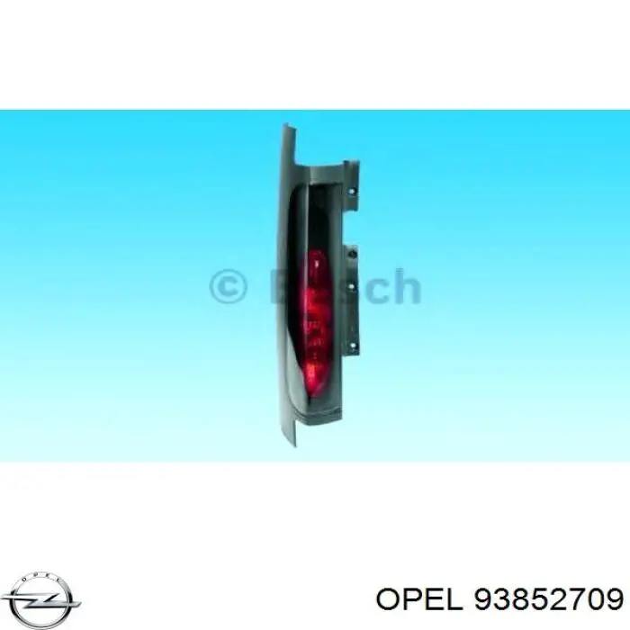 Задняя левая фара Opel 93852709 цена, от 139.58 USD
