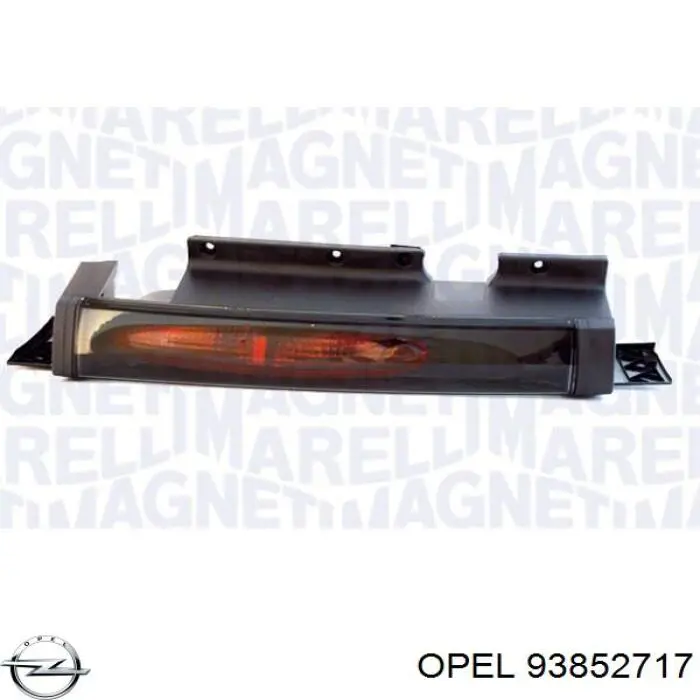 Фонарь задний левый 93852717 Opel