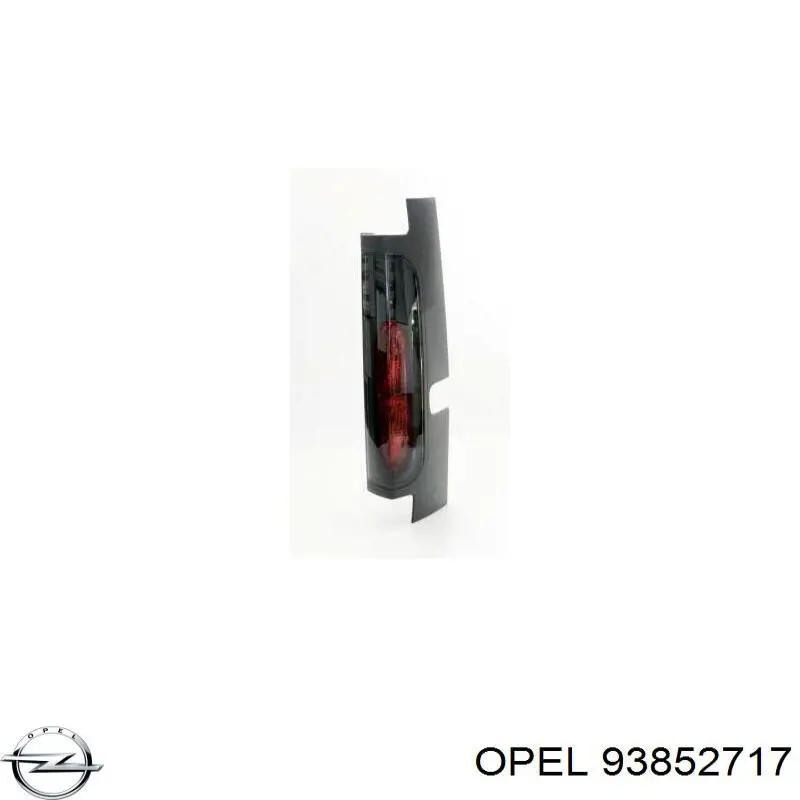 93852717 Opel Задний левый стоп