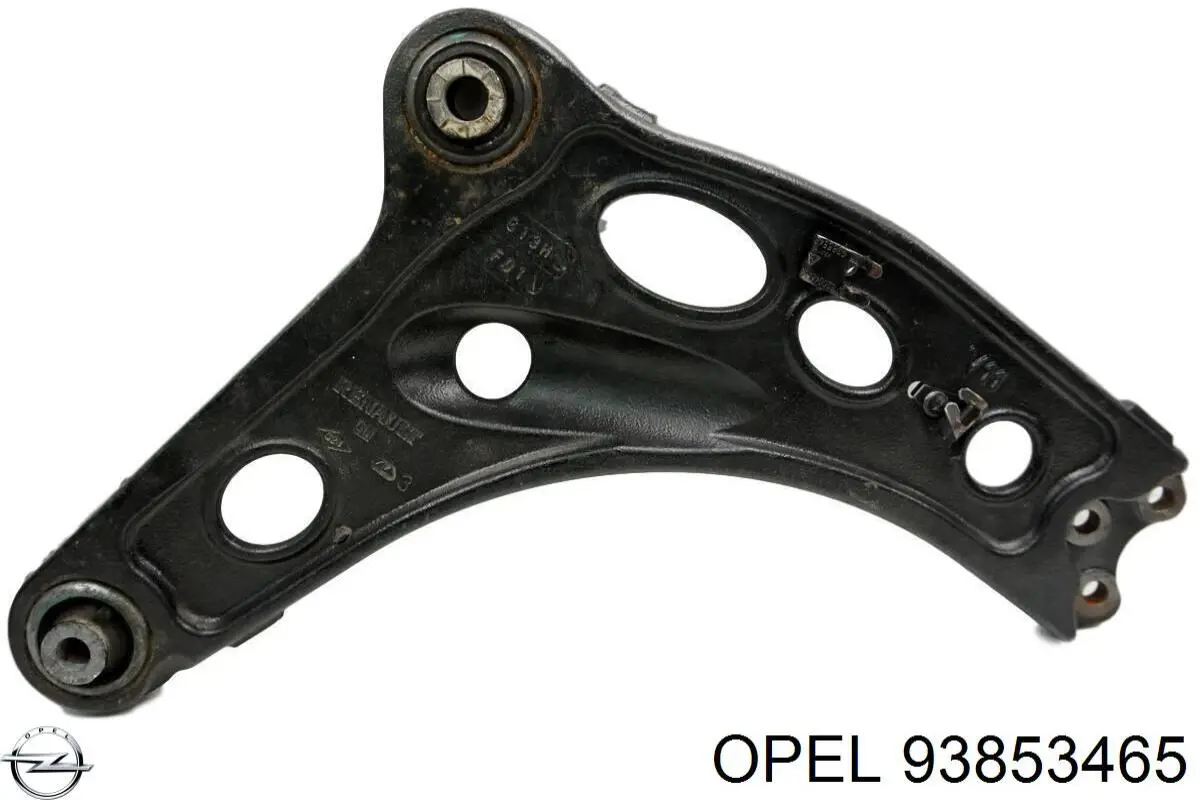 Купить 93853465 Opel Нижний правый рычаг передней подвески