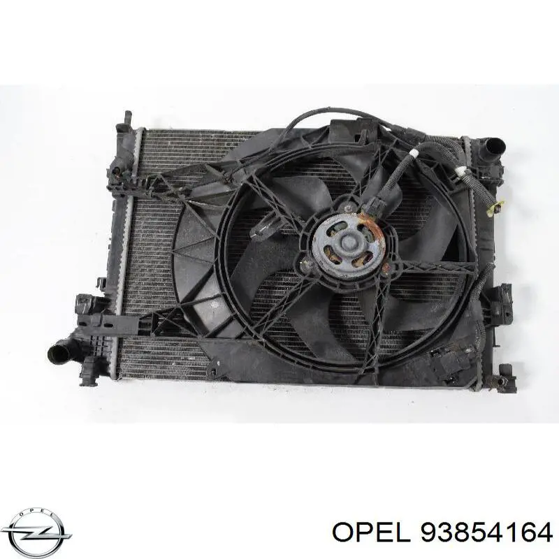 Радиатор охлаждения двигателя Opel 93854164 цена, от 81.35 USD