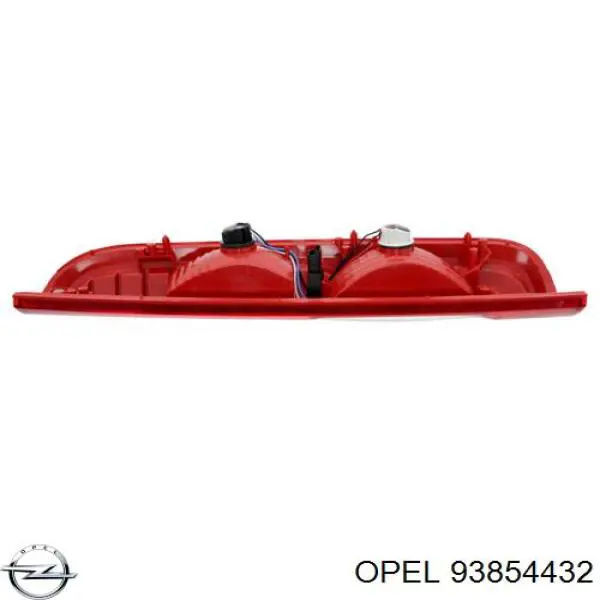 93854432 Opel lanterna traseira direita