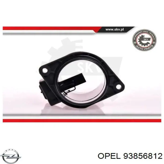 Датчик массового расхода воздуха Opel 93856812 цена, от 39.49 USD