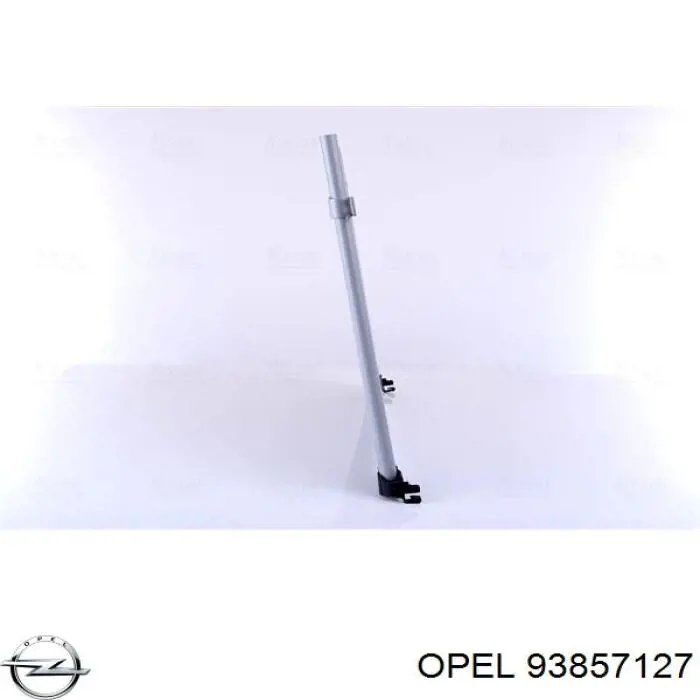 Радиатор кондиционера 93857127 Opel
