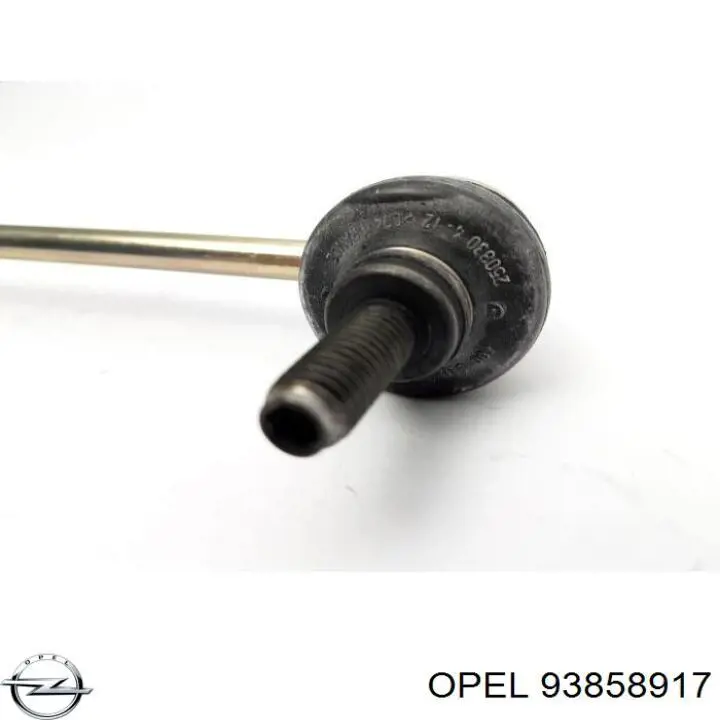 Стойка переднего стабилизатора 93858917 Opel