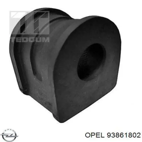 Стабилизатор поперечной устойчивости передний Opel 93861802 цена, от 5.07 USD