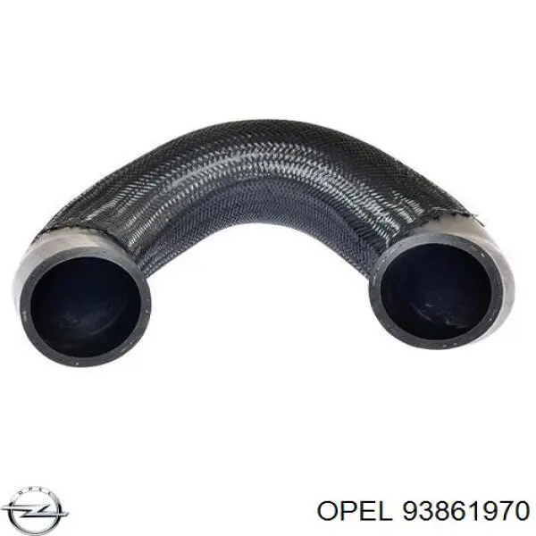 93861970 Opel mangueira (cano derivado esquerda de intercooler)