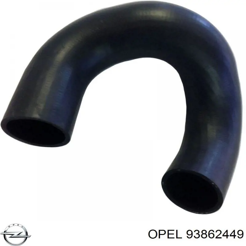Шланг/патрубок интеркуллера Opel 93862449 цена, от 61.78 USD