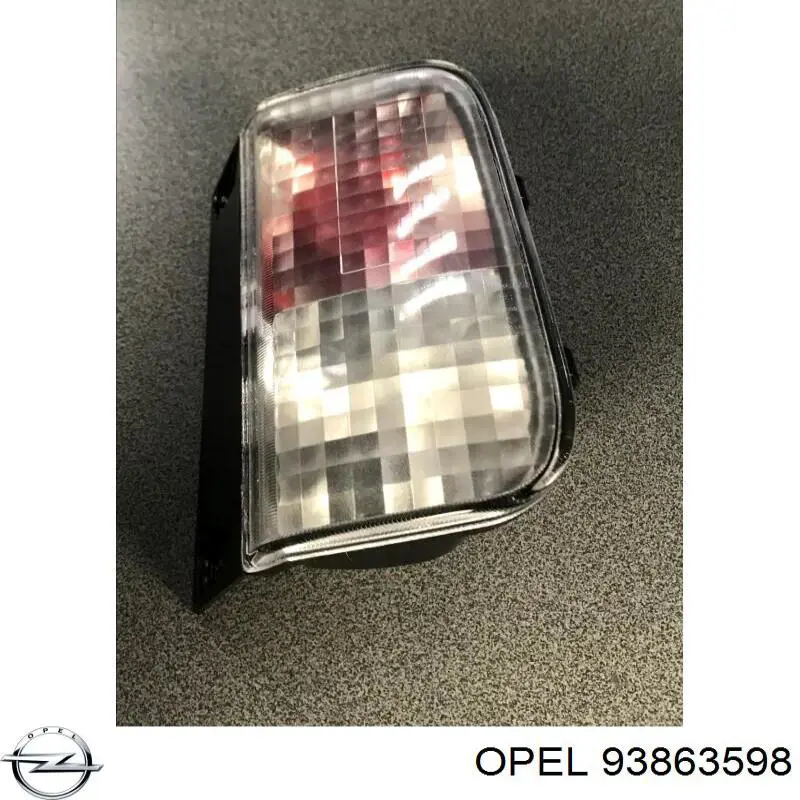 Купить 93863598 Opel Фонарь противотуманный задний левый
