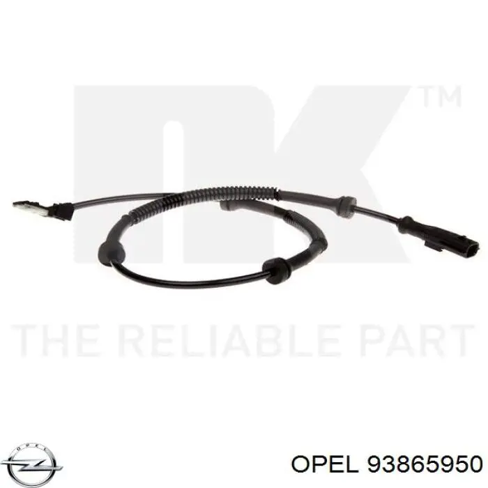 Передний датчик АБС Opel 93865950 цена, от 20.55 USD