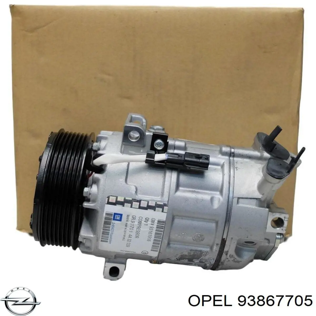 Купить 93867705 Opel Компрессор климатической установки
