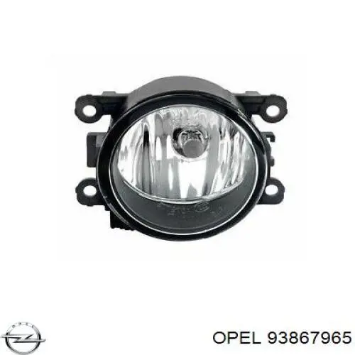 93867965 Opel Противотуманка правая