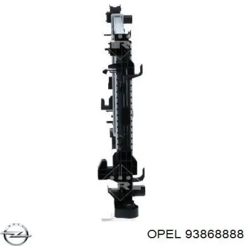 Compre 93868888 Opel Radiador de esfriamento de motor