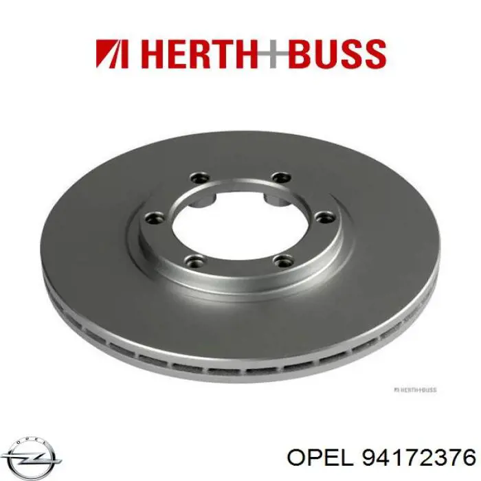 94172376 Opel Диск тормозной передний