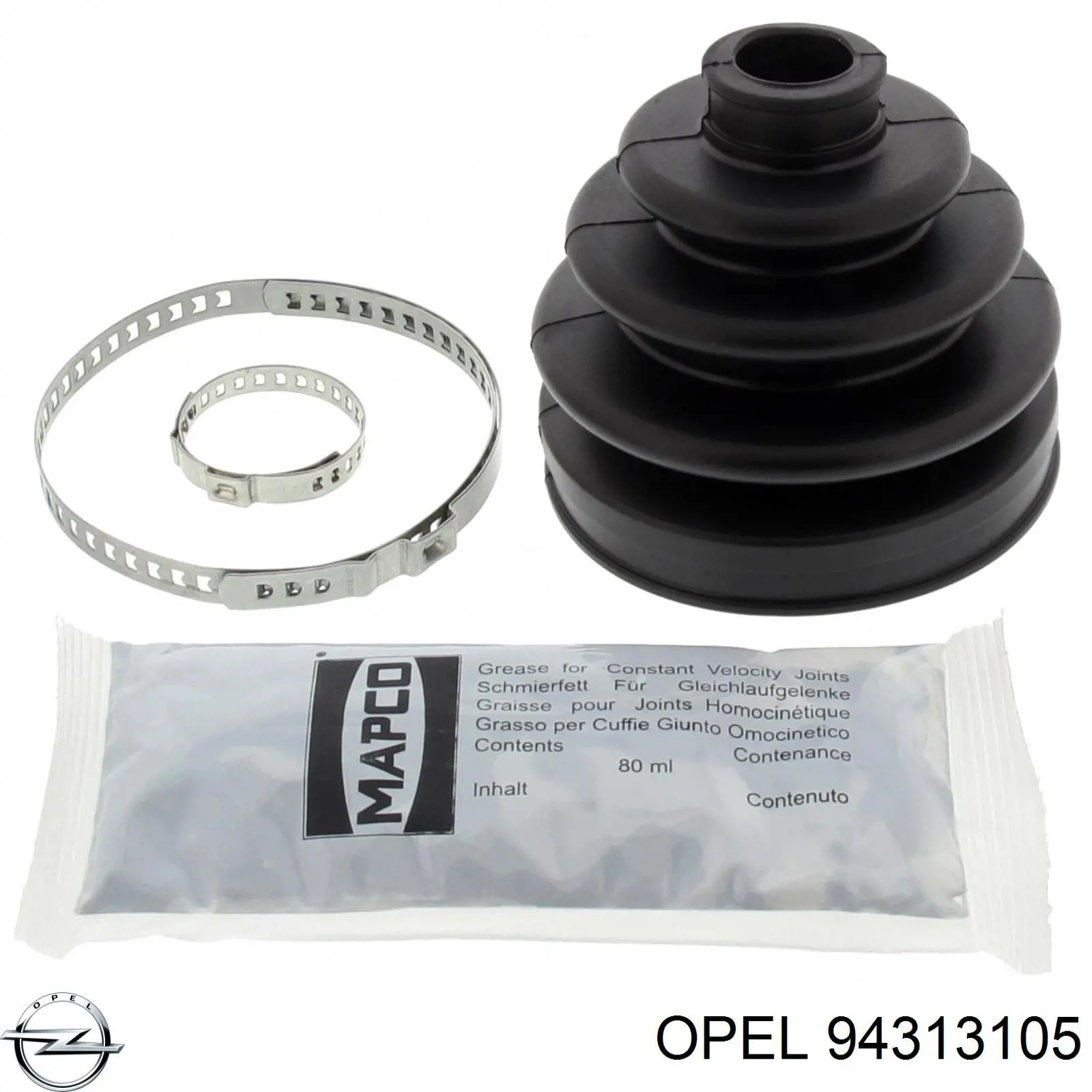 Чехол шруса Opel 94313105 цена, от 11.26 USD