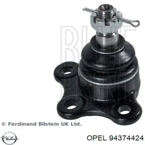Верхняя шаровая опора Opel 94374424 цена, от 15.01 USD