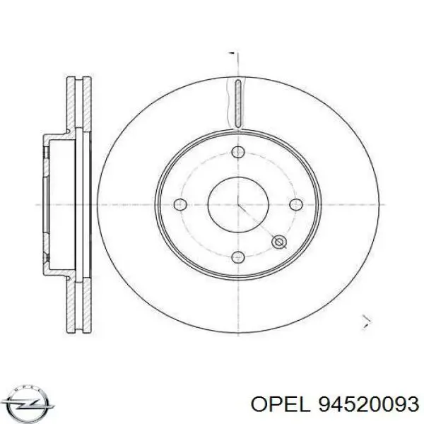 94520093 Opel 