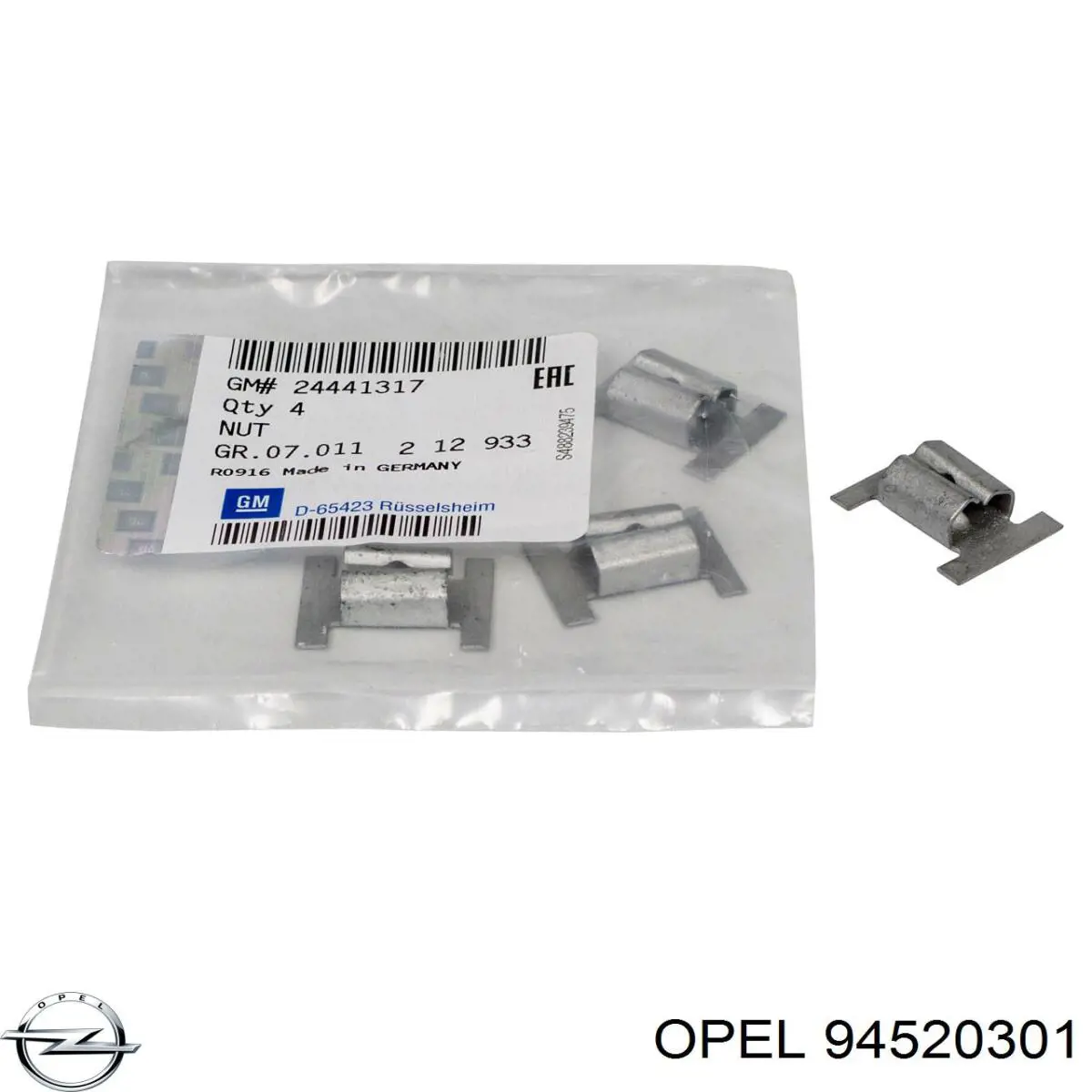  General Motors 94520301 цена, от 0.08 USD