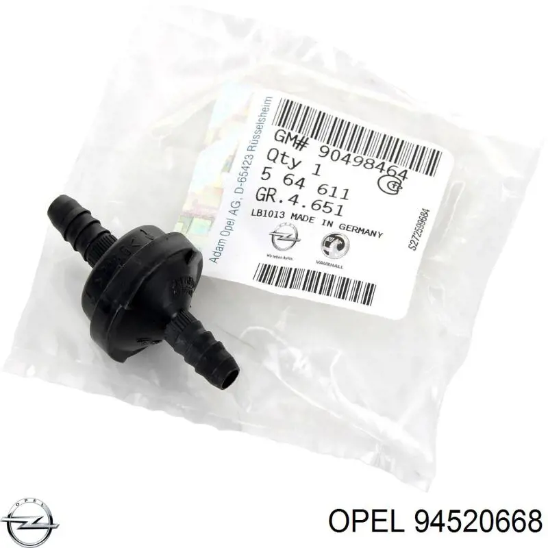  Opel 94520668 цена, от 0.20 USD