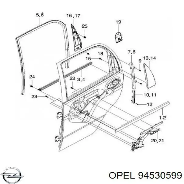 Купить 94530599 General Motors 