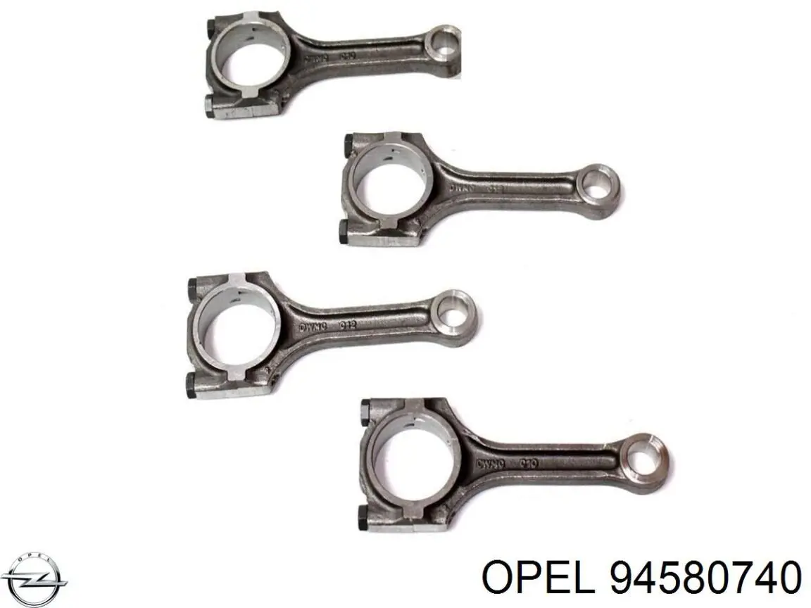 94580740 Opel biela de pistão de motor