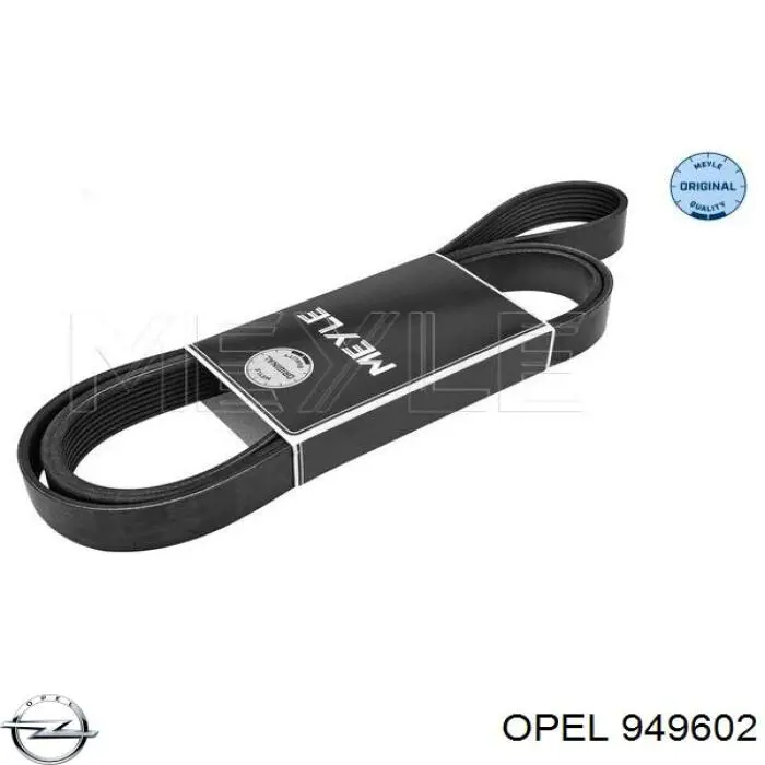 Клиновый ремень Opel 949602 цена, от 26.69 USD
