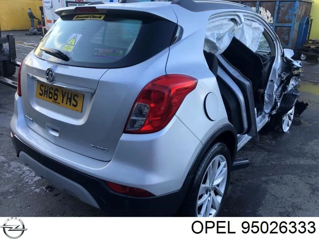 95026333 Opel Охладитель наддувочного воздуха