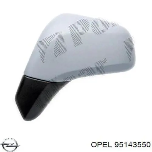 Наружное зеркало правое Opel 95143550 цена, от 85.80 USD