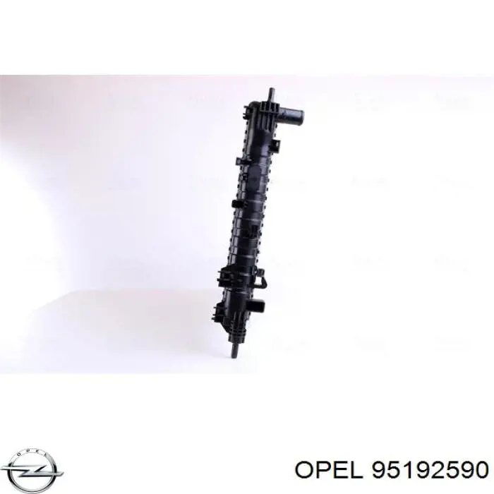 Радиатор охлаждения двигателя Opel 95192590 цена, от 211.35 USD
