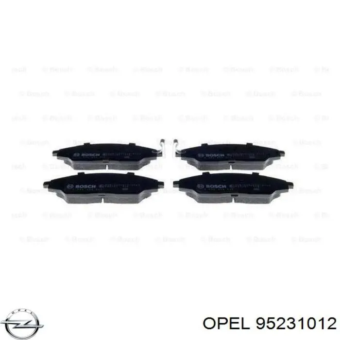 95231012 Opel передние тормозные колодки