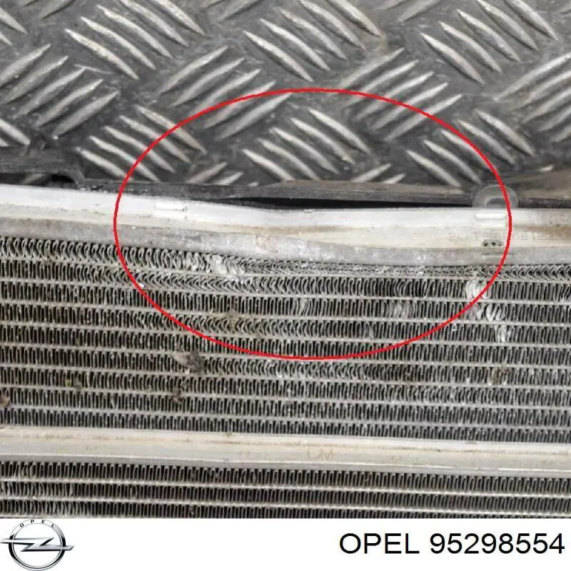 Радиатор охлаждения двигателя Opel 95298554 цена, от 78.18 USD