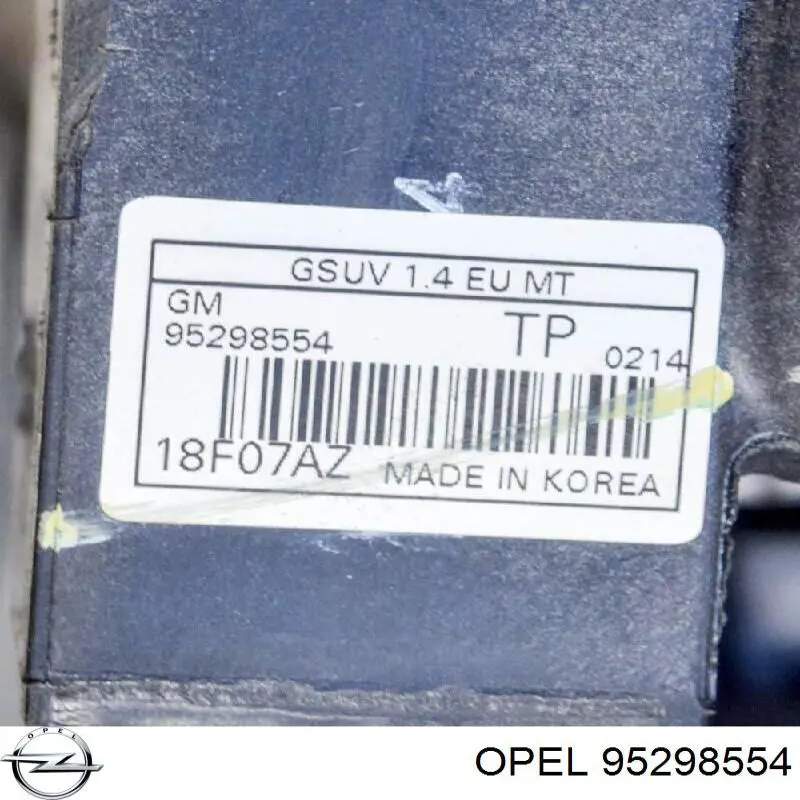 Купить 95298554 Opel Радиатор водяной