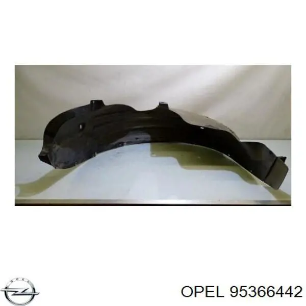 Guarda-barras do pára-lama traseiro esquerdo para Opel Mokka 