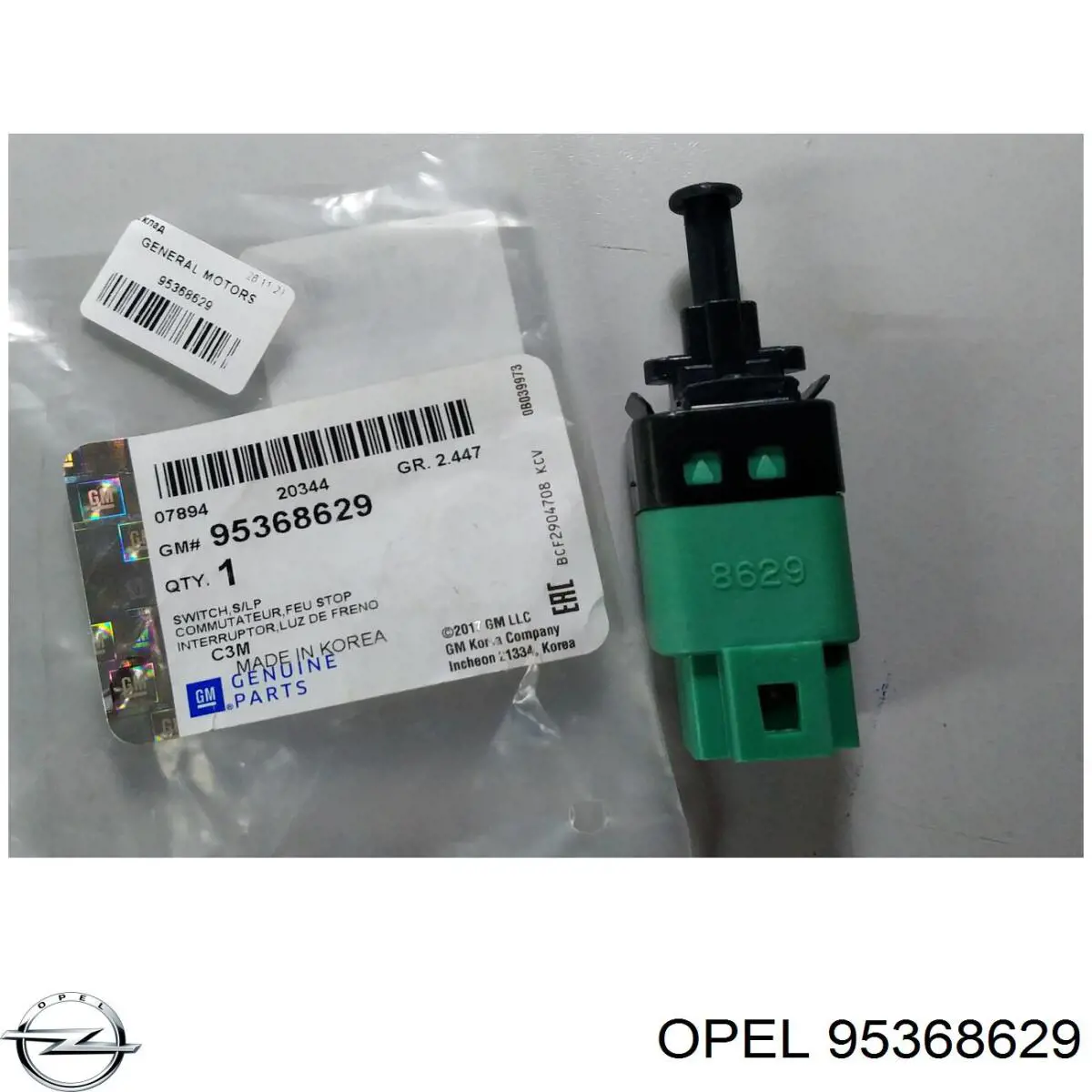 Купить 95368629 Opel Лягушка стоп сигнала
