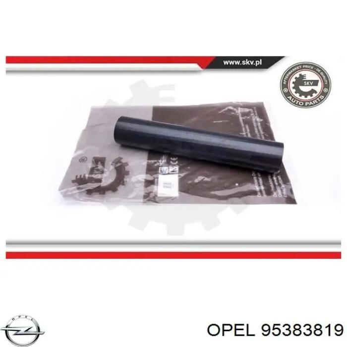 95383819 Opel Патрубок интеркуллера