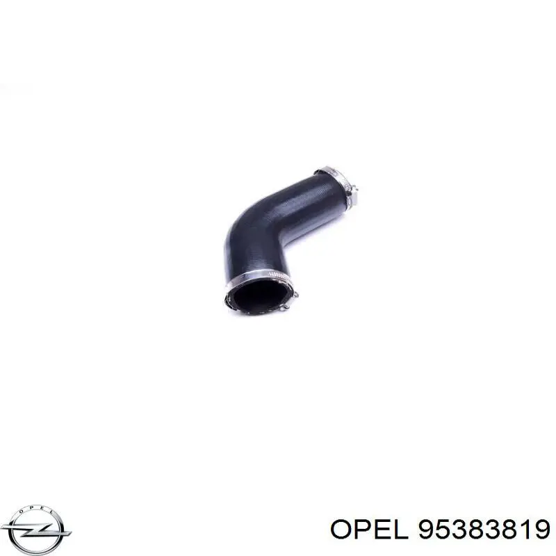 Шланг/патрубок интеркуллера Opel 95383819 цена, от 17.57 USD