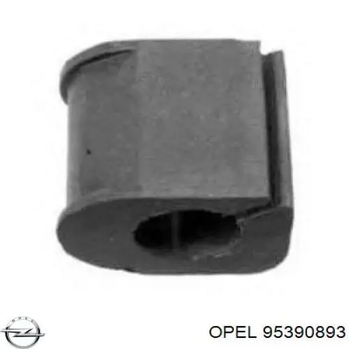 95390893 Opel шланг (патрубок радиатора охлаждения нижний)