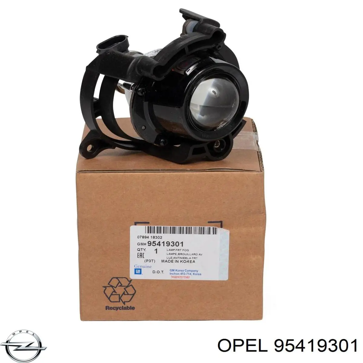 Купить 95419301 Opel Туманки