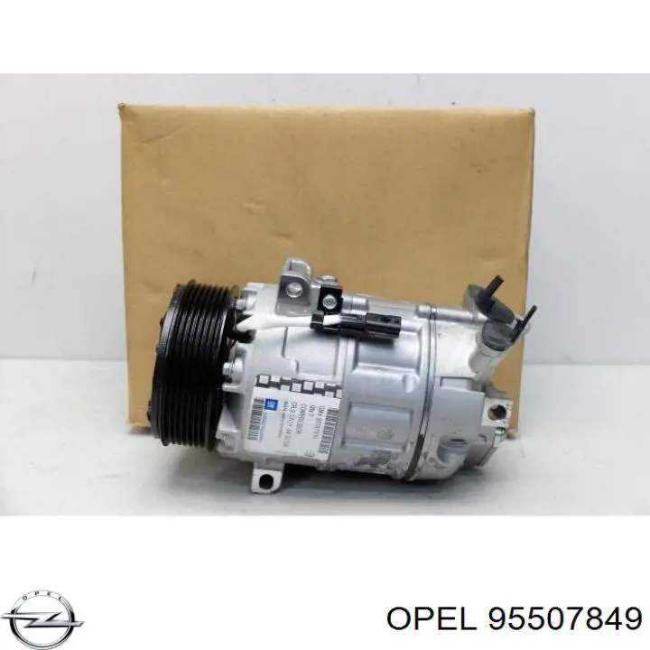 95507849 Opel compressor de aparelho de ar condicionado