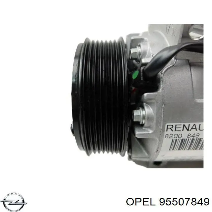 Насос кондиционера Opel 95507849